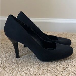 A.N.A Fabric Black Heels